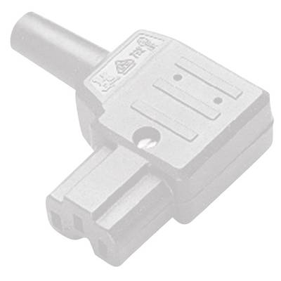 Kaiser 792/ws/C Hot wire connector 792 Socket, right angle Total number of pins: 2 + PE 10 A White 1 pc(s) 