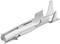 Metal anchor bolt with sharp edges and a flat base, used for secure fixing in various materials.