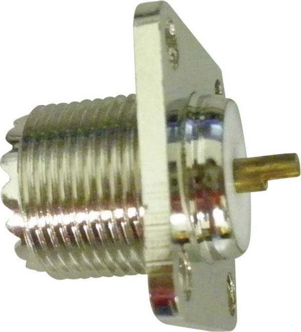 TRU COMPONENTS 740934 UHF connector Socket, vertical vertical 50 Ω 1 pc(s)