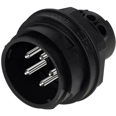 High current cable connector - IP65 C016 20P004 800 2  Black Amphenol Content: 1 pc(s)