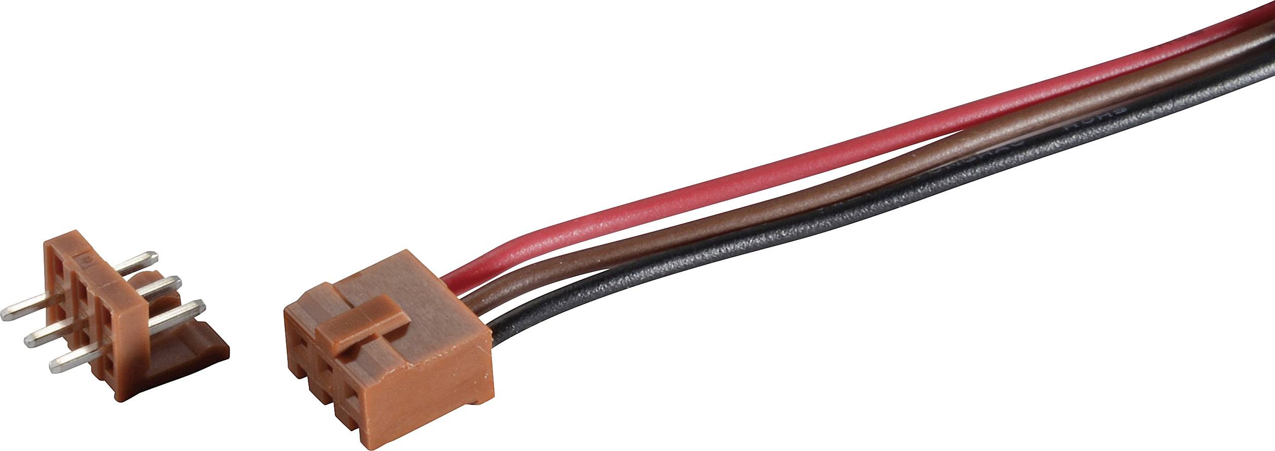 TRU COMPONENTS Pre-fab braid Total number of pins: 8 1 pc(s)