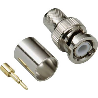 BKL Electronic 0401270 0401270 BNC connector Plug, straight 50 Ω 1 pc(s) 