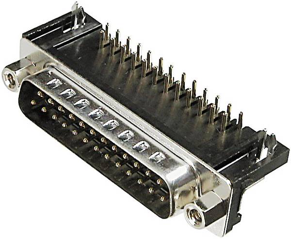 ASSMANN WSW A-DS 15 A/KG-T1 D-SUB pin strip 90 ° Number of pins: 15 Soldering 1 pc(s)