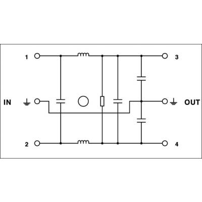 Phoenix Contact 2794110 NEF 1- 3 EMI filter 240 V AC 3 A 2.7 mH (L x W x H) 79 x 25 x 93 mm 1 pc(s)-3
