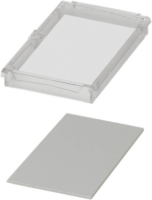 Phoenix Contact BC 71,6 DKL S TRANS DIN rail casing (lid) 45 x 71.6 x 8 Polycarbonate (PC) Transparent 1 pc(s)