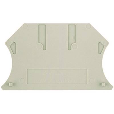 A grey, rectangular plastic component with multiple slots and corners. Likely an assembly or connection plate.