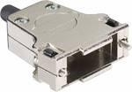 Harting 09 67 037 0344 09 67 037 0344 D-SUB housing Number of pins (num): 37 Metal 180 ° Silver 1 pc(s)
