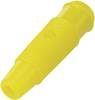 TRU COMPONENTS TC-R8-107 Jack socket Socket, straight Pin diameter: 4 mm Yellow 1 pc(s)