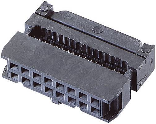 TRU COMPONENTS 1580959 Pin connector + strain relief Contact spacing: 2.54 mm Total number of pins: 40 No. of rows: 2 1