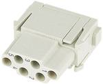 Harting 09 14 006 3101 Socket inset Han® C-Modul 6 + PE Crimp 1 pc(s)