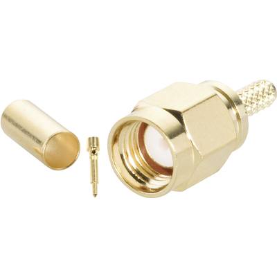 BKL Electronic 0409076 0409076 SMA connector Plug, straight 50 Ω 1 pc(s) 