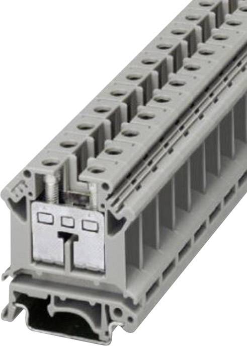 Phoenix Contact 3006153 Terminal 12.2 mm Screws Grey 1 pc(s)