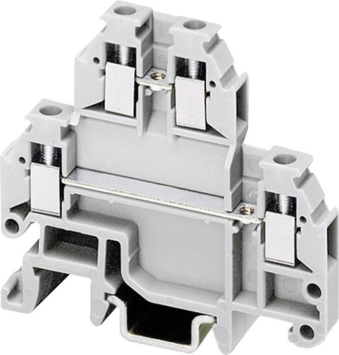 Phoenix Contact 1414129 Micro terminal 4.2 mm Screws Grey 1 pc(s)