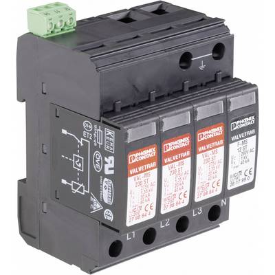 Phoenix Contact 2838199 VAL-MS 230/3+1 FM Surge arrester  Surge protection for: Switchboards 20 kA  1 pc(s)