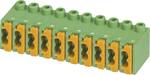 PCB terminal blocks with spring-cage double connection upto 2x0.5 mm ²