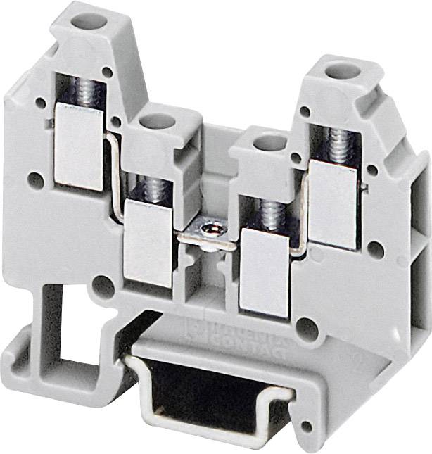 Phoenix Contact 3001679 Micro terminal 4.2 mm Screws Grey 1 pc(s)