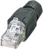 Phoenix Contact 1417401 Sensor/actuator data cable Plug, straight No. of pins (RJ): 8P8C 1 pc(s)