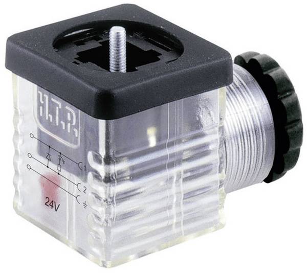 HTP G1TU2DL1  Black, Transparent Pins:2 + PE