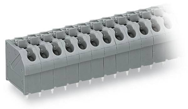 WAGO 250-514 Spring-loaded terminal 1.00 mm² Number of pins 14 Grey 60 pc(s)