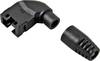 Hirose Electronic RJ45-KS90LR 8P8C RJ45 Bend relief Black