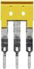 Weidmüller 1608870000-1 ZQV 2.5/3 Compatible with (details): PDU 2.5/4 /3/4AN/ZIA ZQV 2.5/3 1608870000-1 Yellow Weidmüller 1 pc(s)