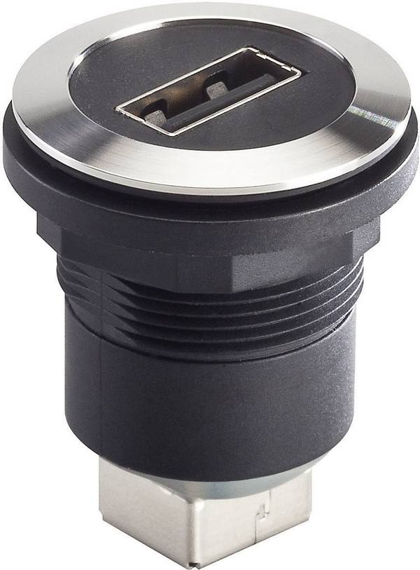Schlegel RRJVA_USB_AB Socket, built-in