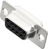 MH Connectors MHDB09-SS 2101-0180-11 D-SUB receptacles 180 ° Number of pins: 9 Solder bucket 1 pc(s)