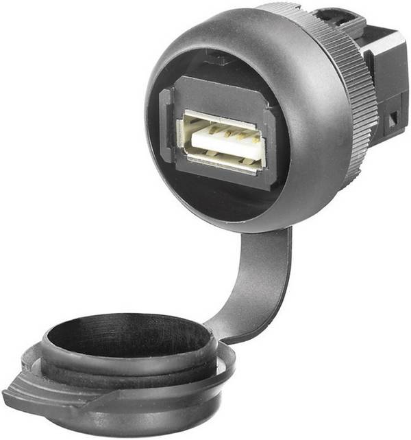 Weidmüller 1018840000-1 IE-FCM-USB-A USB flanged inset
