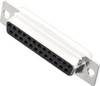 MH Connectors MHDM25-SS 2101-0200-13 D-SUB receptacles 180 ° Number of pins: 25 Solder bucket 1 pc(s)