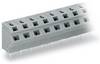 WAGO 254-253 Spring-loaded terminal Number of pins 3 Grey 200 pc(s)