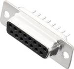 MH Connectors MHDD15-F-T-B-S 2103-0100-12 D-SUB receptacles 180 ° Number of pins (num): 15 Soldering 1 pc(s)