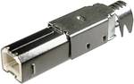BKL Electronic Self-assembly USB B Connector Plug, straight USB B