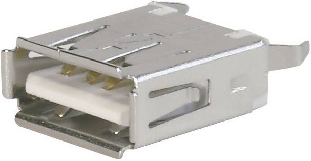 ASSMANN WSW A-USB A-TOP USB-mounted Socket 2.0 180? Socket, build-in USB A TC-A-USB A-TOP-203 USB A 1586516 TRU COMPONENTS Content: 1 pc(s)