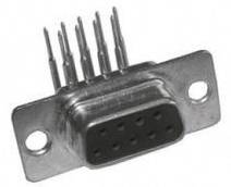 MH Connectors MHDD09-F-T-B-S-RBM 2103-2100-11 D-SUB receptacles 90 ° Number of pins: 9 Soldering 1 pc(s)-2