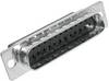 MH Connectors MHDBC25-SP 2101-0190-03 D-SUB pin strip 180 ° Number of pins: 25 Crimp 1 pc(s)