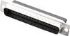 MH Connectors MHDBC37-SP 2101-0190-04 D-SUB pin strip 180 ° Number of pins: 37 Crimp 1 pc(s)