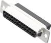 MH Connectors MHDBC25-SS 2101-0190-13 D-SUB receptacles 180 ° Number of pins: 25 Crimp 1 pc(s)