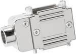 Provertha 77151M 77151M D-SUB adapter housing Number of pins (num): 15 Plastic, metallised 90 °, 90 ° Silver 1 pc(s)