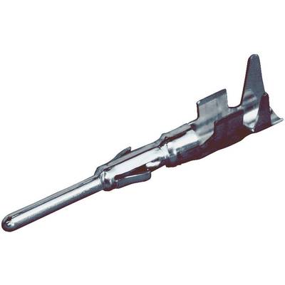 A metallic tool that tapers slenderly and to a point, with multiple edges along the shaft. Possibly intended for mechanical purposes.