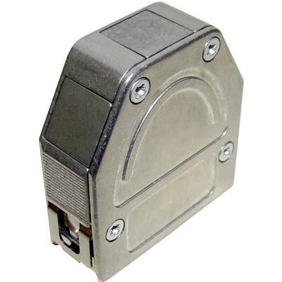 Metal cutter with blade compartment and screw fastening, side view.