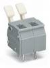 WAGO 255-502/333-009/999-950 Spring-loaded terminal 2.50 mm² Number of pins 2 Light grey 280 pc(s)