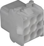Universal-MATE-N-LOK Plug connector, Connector housing for use with crimp contacts.