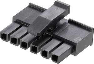 TE Connectivity Socket housing cable Micro-MATE-N-LOK Total number of pins 4 Contact spacing: 3 mm 1445022-4 1 pc(s)