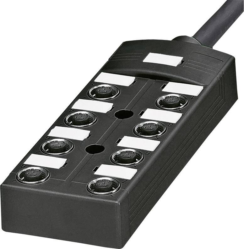 Phoenix Contact SACB-8/16- 5,0PUR OD 1457364 Sensor & actuator box (passive) M12 splitter + steel thread 1 pc(s)