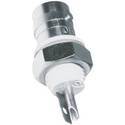 A metal component with a screw mechanism and two connectors, potentially an electrical sensor or switch.