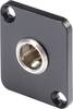 Hicon HI-XMDM5 XLR connector Sleeve plug, straight pins Number of pins: 5 Black 1 pc(s)