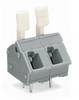 WAGO 256-502/333-000 Spring-loaded terminal 2.50 mm² Number of pins 2 Grey 280 pc(s)
