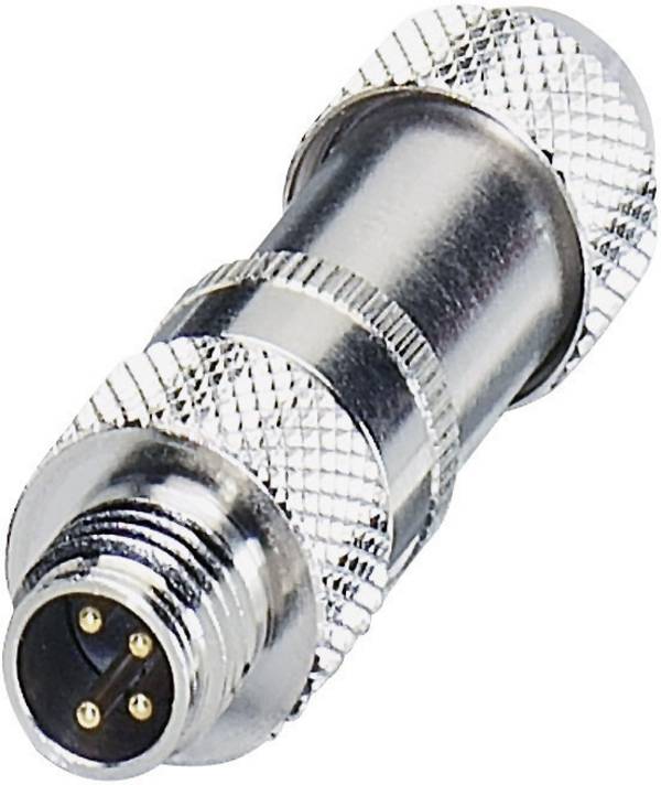 Phoenix Contact 1506914 SACC-M 8MS-4CON-M-SH Pre-fabricated Plug Connector M8, Screw Connection