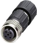 Phoenix Contact 1641688 SACC-M12FS-4QO-0,34-M Field Attachable Plug Connector M12