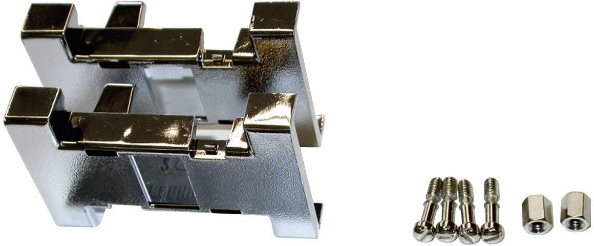 Provertha 670925M 670925M Number of pins: 9, 25 Plastic, metallised 180 ° Silver 1 pc(s)-1